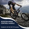 Frdhee E-Bike Thumb Throttle 130X, Electric Scooter Throttle 12-72V SM