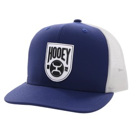 HOOEY Blush 6-Panel Trucker Cap with Patch Navy