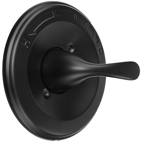 Matte Black Shower Handle T13020-BL- Replacement for Delta Classic 13/14