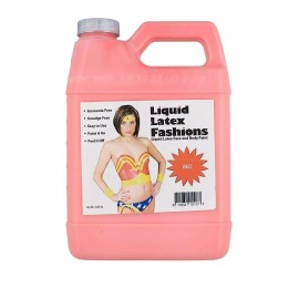 Liquid Latex Red 32 Fl Oz - Liquid Latex Face and Body Paint, Nail Art and Decor