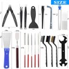 18Pcs 3D Printer Tool Kit,Model Tools Kit Includes Nozzle Cleaning