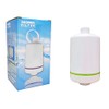Carbon & KDF Shower Filter by Finerfilters in White -