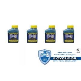 B3c Ethanol Shield 2 cycle oil mix B3C Premium Ethanol Shield  - 4 bottles makes 4 Gal. at  50:1