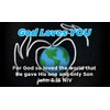Children's Christian Pass Along Pocket Scripture Cards - God Loves You | John 3:16 | Pack of 25