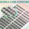 Lash Clusters Manga Eyelash Clusters C Curl Spiky Natural Cluster