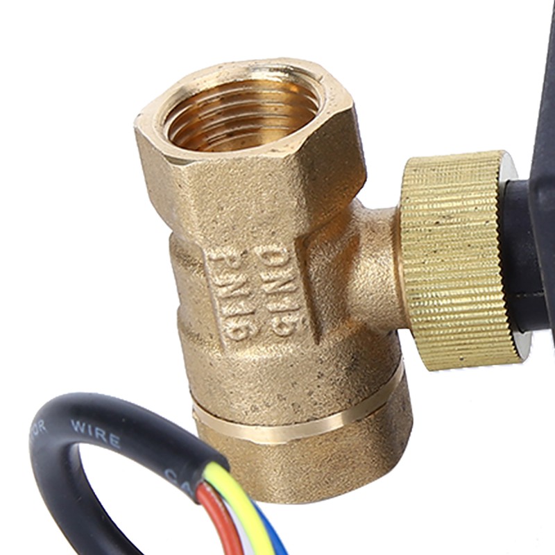 Electric Ball Valve 2‑Way 3‑Wire 2‑Control IP68 Protection Synchronous Motor