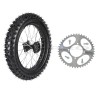 Unbranded 16" Rear Wheel 90/100-16 Tire On Rim Sprocket Pit