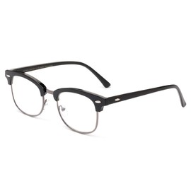 Half Frame Reading Glasses Fashion Semi Frame Reading Glasses for Men Retro