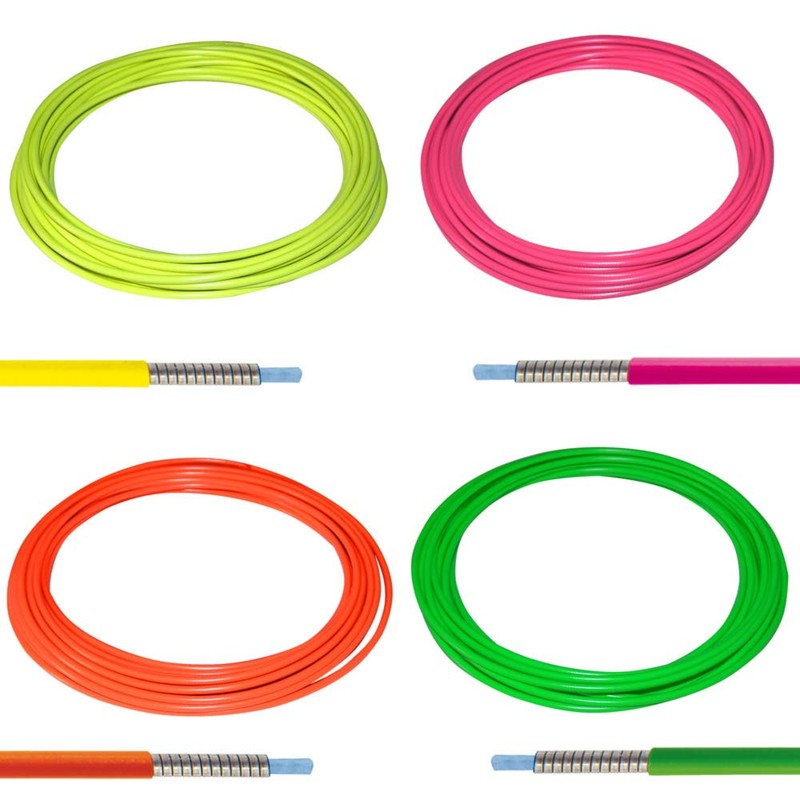 cyclingcolors Brake Cable Cover Bow Cable Covers Neon Green Colours
