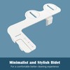 Bidet Attachment for Toilet - WITHLENT Non-Electric Cold Water Bidet