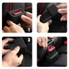 2 Stück Auto Gurtschloss Halterung, Sicherheitsgurt Halter für einfaches Anschnallen,