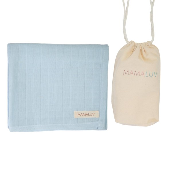 MAMALUV Muslin Swaddle, 100% Cotton Muslin Cloth Baby Swaddle, Soft