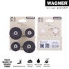 WAGNER - hooks4home TULIP 17030024 Designer Wall Hooks Set of