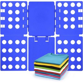 T SHIRT FOLDER FOR KIDS AND ADULTS | Super Toughness PP Material | Adjustable Buckle & Ventilation Holes | Home & Travel Organizer for Shirts, Pants, Towels