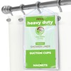 Clean Healthy Living Heavy Duty PEVA Frost Shower Curtain Liner