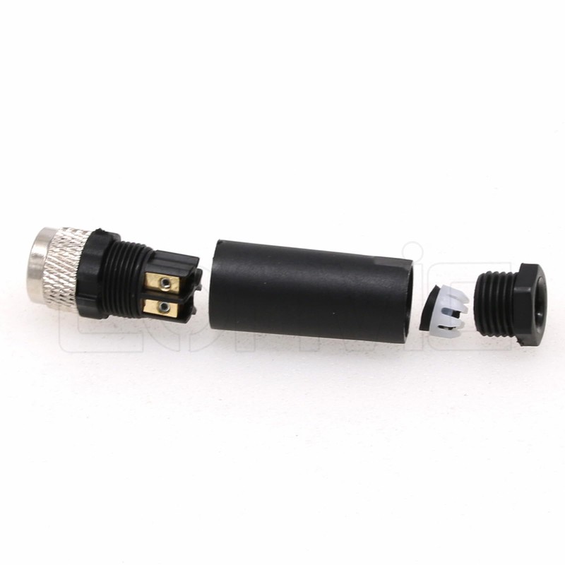 M8 4 Pin Female A Code Socket Industrial Circular Sensor