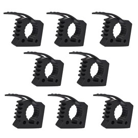 Quick-Release Rubber Clamp,Rubber Mount Clamps from 1'' to 1-1/3'' in Diameter Tools,Used by vehicle on Off-road vehicles, UTVs, ATVs (8pcs)