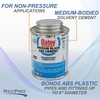 RecPro Medium Black ABS Cement 8 fl. oz. | RV