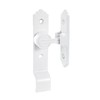 90 Degree White Barn Door Lock, Flip Gate Latch with