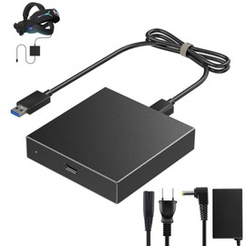 Crspexil PSVR2PC Adapter ps5vr2 PC Converter for steam vr Games can Watch 3D Movies