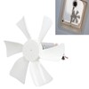 RV Vent Fan Blade Replacement 6in Bathroom Roof Exhaust with