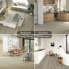 Freshtour Vinyl Flooring Roll, Wood Grain Peel and Stick Floor