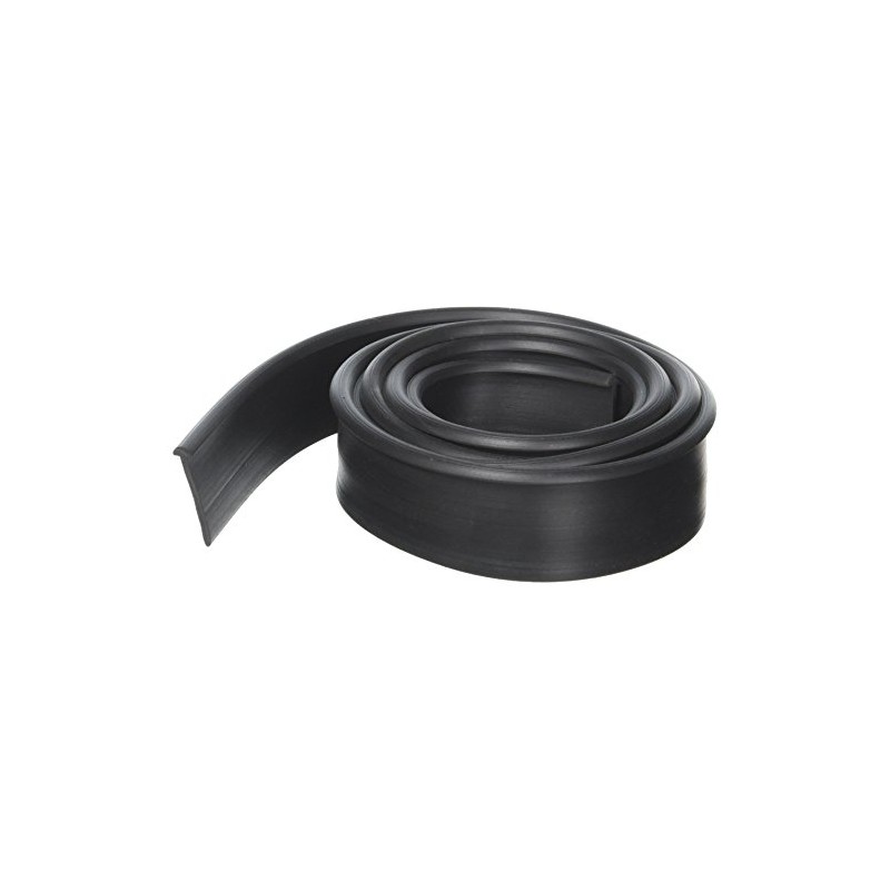 CRL Black Half-Round"T" Type Shower Door Bottom Seal and Sweep