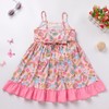 Little Kids Back to School Dress for Girls kindergarten Adjustable