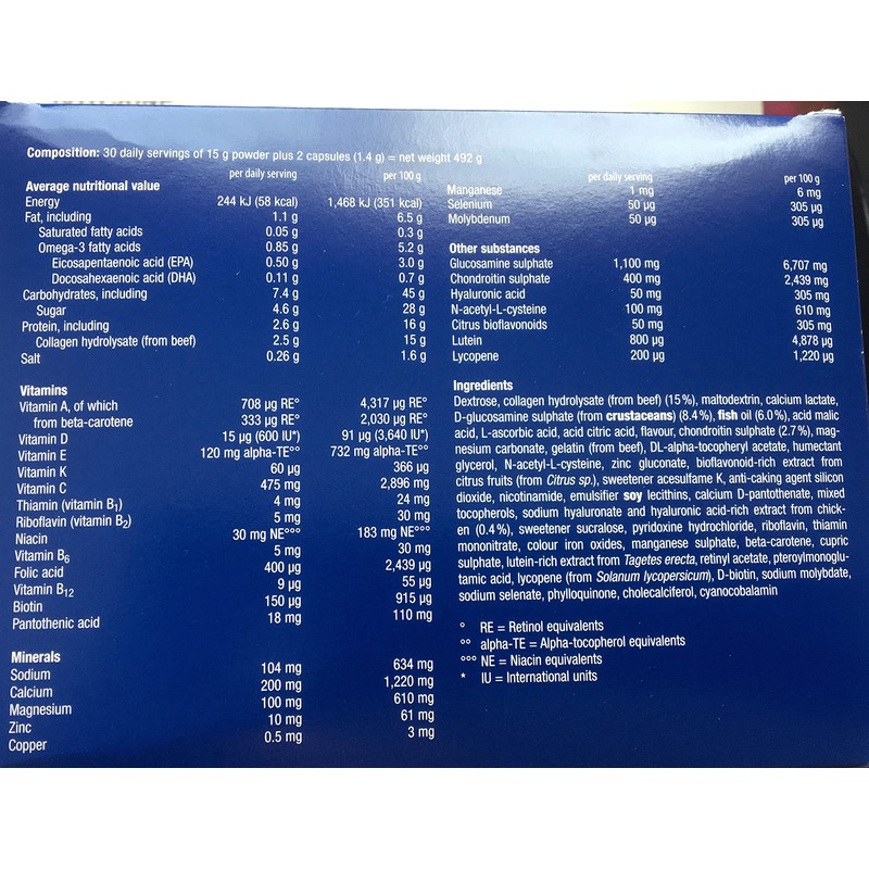 Orthomol Arthroplus for The Dietry Management of Joint Changes 30