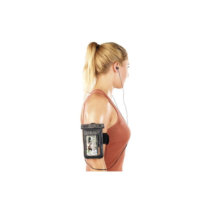 Somikon Smartphone Pocket Until 8.89 cm, Headphone Input, Waterproof