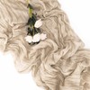 CAPASTEC Cheesecloth Table Runner, Bohemia Rustic Cheesecloth Table Runner, Baby