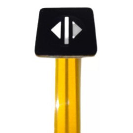 Appliancedude SUPER HEAVY-DUTY GE WB24X10115 GE Range Hood Switch Membrane Blk PS953533 - Black