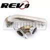 Rev9 38MM 35MM Stainless Wastegate Dump Tube Pipe Elbow Set