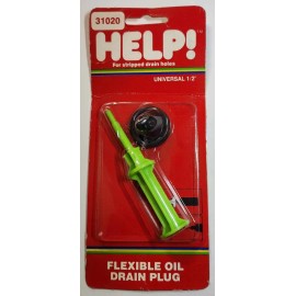 Motormite Dorman Help 31020 1/2" Universal Flex Oil Drain Plug Kit for Stripped Threads