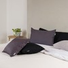 Set of 2 Cushion Covers, 40 x 80 cm, Microfibre,