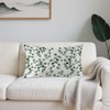 1 Pack Satin Pillowcase for Hair and Skin Eucalyptus Leaves