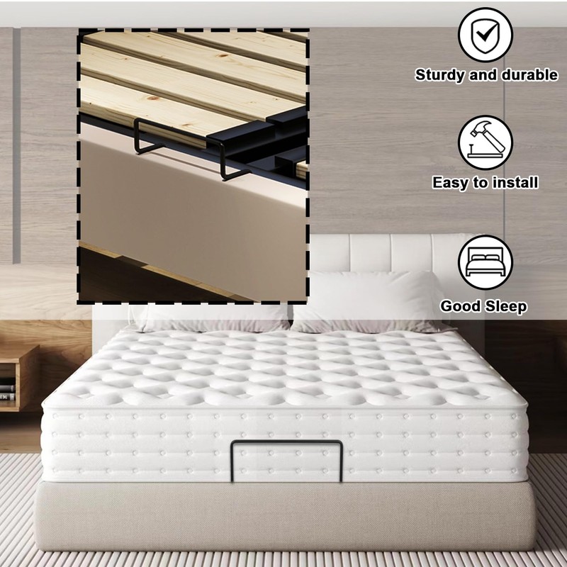 RUENXG Mattress Slide Stopper and Gripper 3Pack Non Slip Mattress