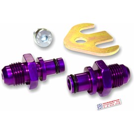 Massive Perfekonnection Power Steering Rack -6 AN Conversion Fittings 00-11 compatible w/Ford Focus 03-11 Crown Victoria Panther P71