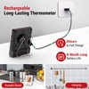 ThermoPro TP910 650FT Bluetooth Meat Thermometer for Smokers, Rechargeable Wireless