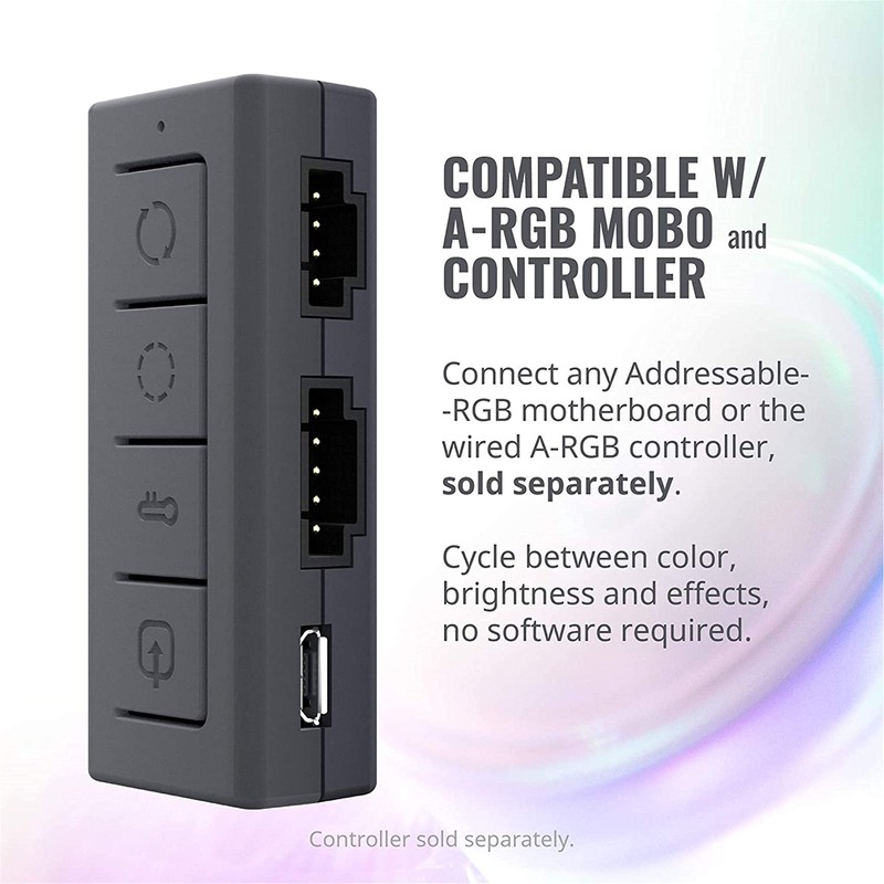 Cooler Master MasterFan MF200R Addressable RGB ARGB 200mm Fan -