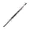 Carimee Pure Titanium Square Chopsticks with Anti-Slip, Unpainted, Hollow Construction,