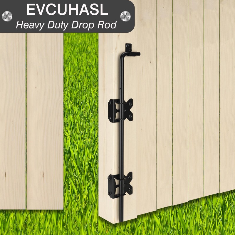 24" Heavy Duty Cane Bolt Gate Drop Rod Gate Drop