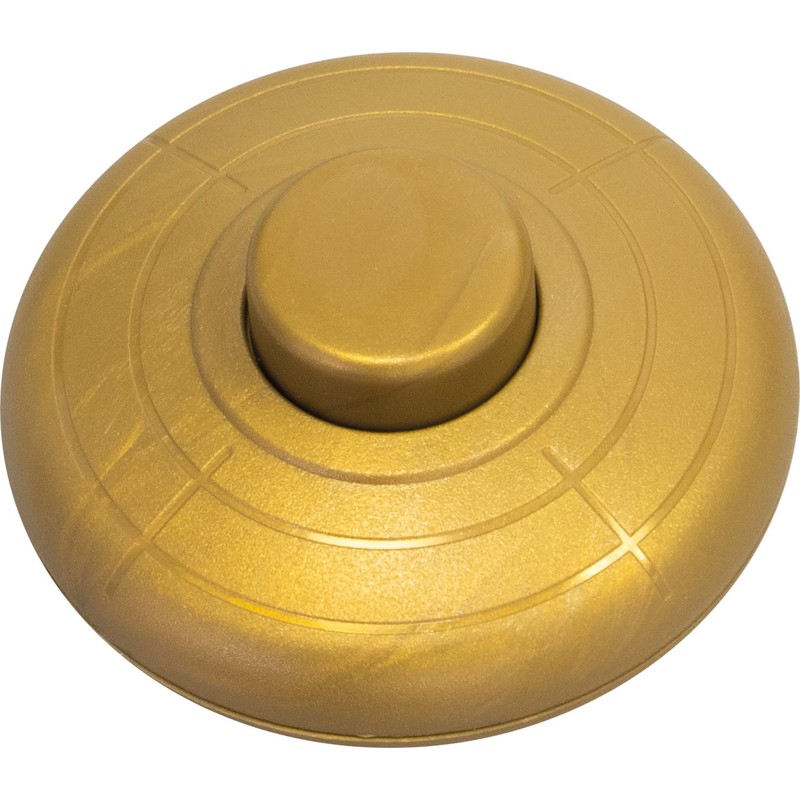 Round Foot Switch - Lights can be switched off using