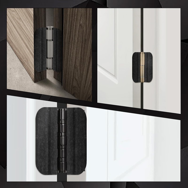 Verplexter Door Hinge Masking Shields, 3.5 Inch, 50-Pack, for Residential