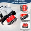 Wire Cup Brush for Angle Grinder, 8 Pack 3 inch