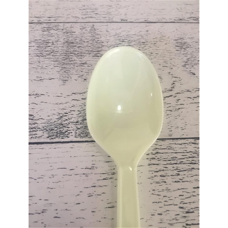 Disposable Plastic Spoons Bagged 16cm (6.3 inches) 200 Pieces (2
