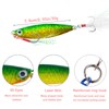 WEIWUXIAN Pack of 5 Artificial Metal Fishing Lures, 30 g