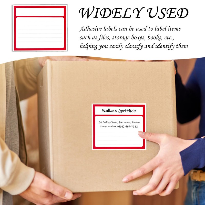 20 Sticky Labels and 1 Black Stylus, Writing Labels, Classified