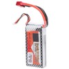 7.4V 1300mAh 30C Lipo Battery with T Plug Rechargeable Lithium
