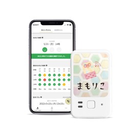 Nekoriko Mamoriko (2nd Generation) Elderly Mimamori Service, For Watching Over the Refrigerator, Dedicated App, Living Rhythm, Built-in LTE